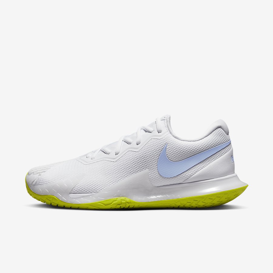 Giày Nikecourt Zoom Vapor Cage 4 Rafa Nam Trắng Vàng