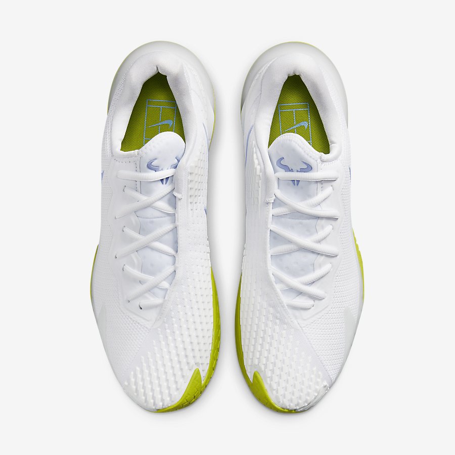 Giày Nikecourt Zoom Vapor Cage 4 Rafa Nam Trắng Vàng