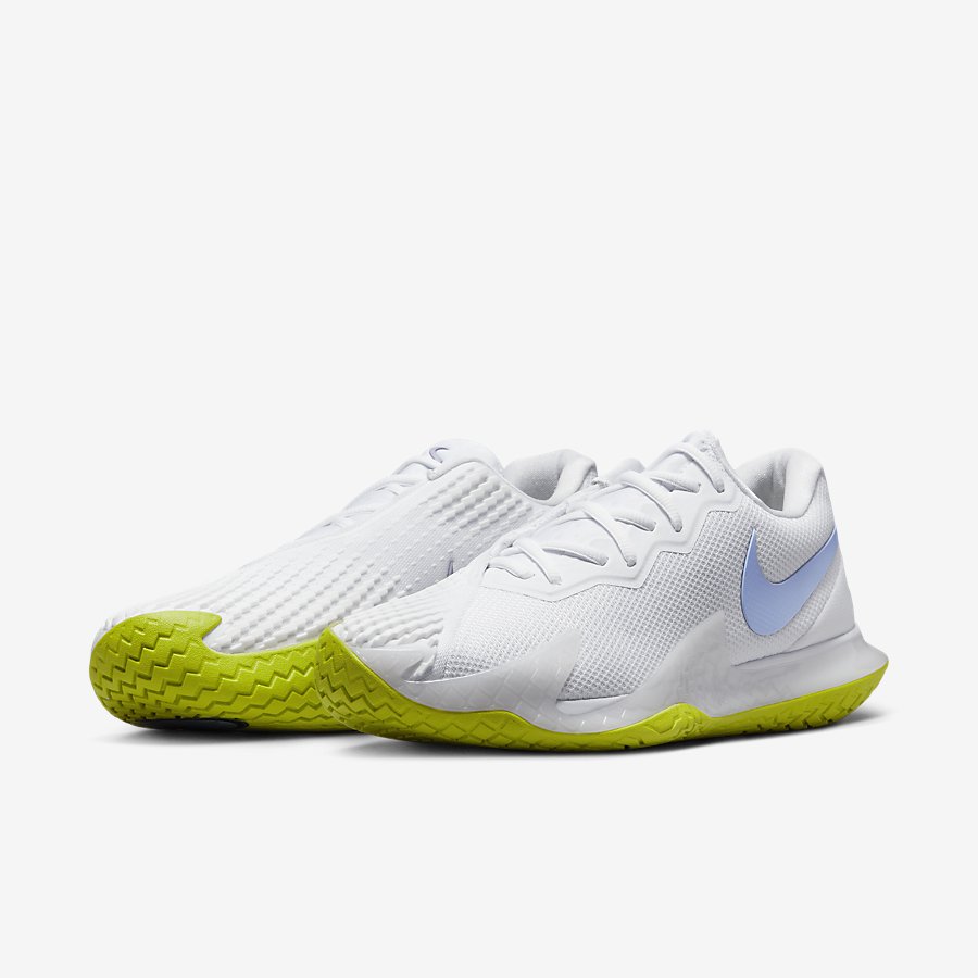 Giày Nikecourt Zoom Vapor Cage 4 Rafa Nam Trắng Vàng