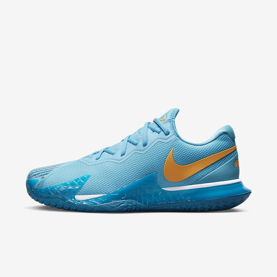 Giày Nikecourt Zoom Vapor Cage 4 Rafa Nam Xanh