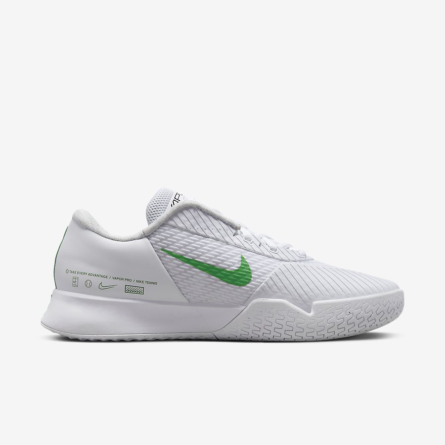 Giày Nikecourt Air Zoom Vapor Pro 2 Nam Trắng