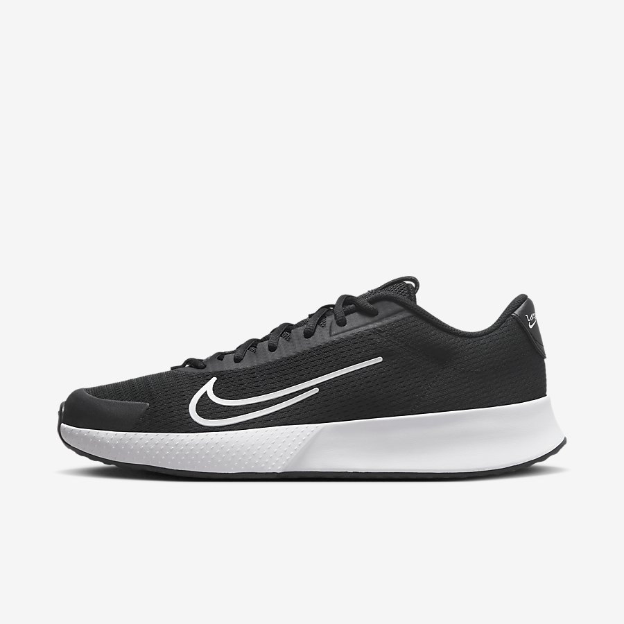 Giày Nikecourt Vapor Lite 2 Nam Đen Trắng