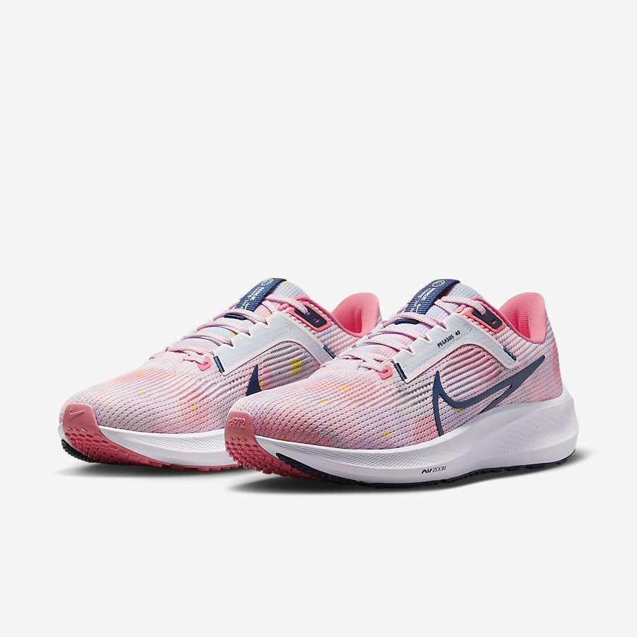 Giày Nike Pegasus 40 Premium Nữ Hồng Trắng