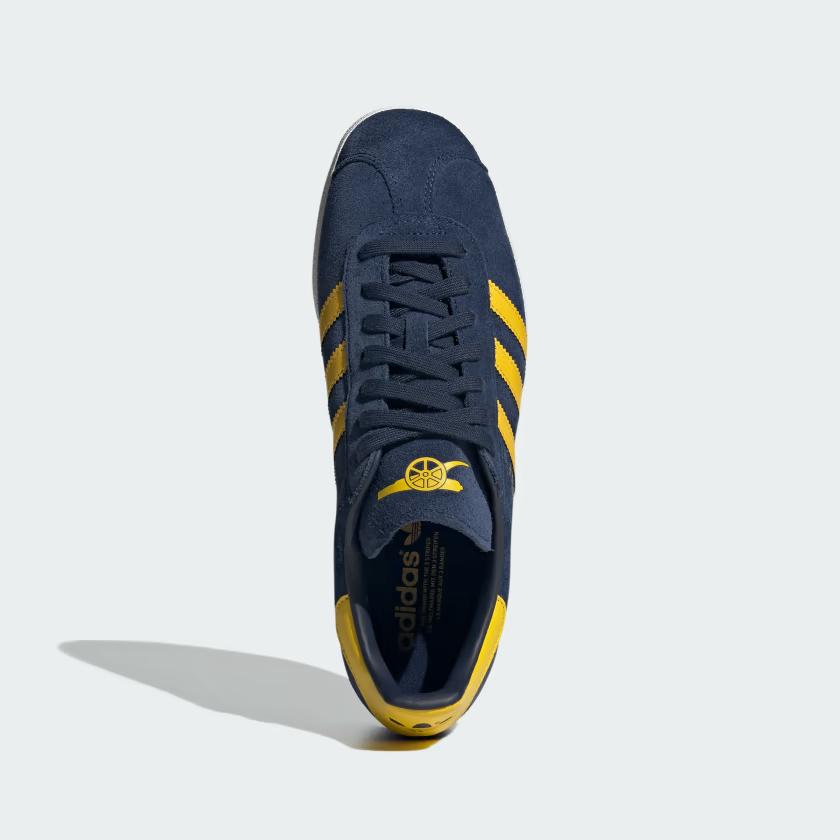 Giày Adidas Gazelle Nam Xanh Navy Vàng