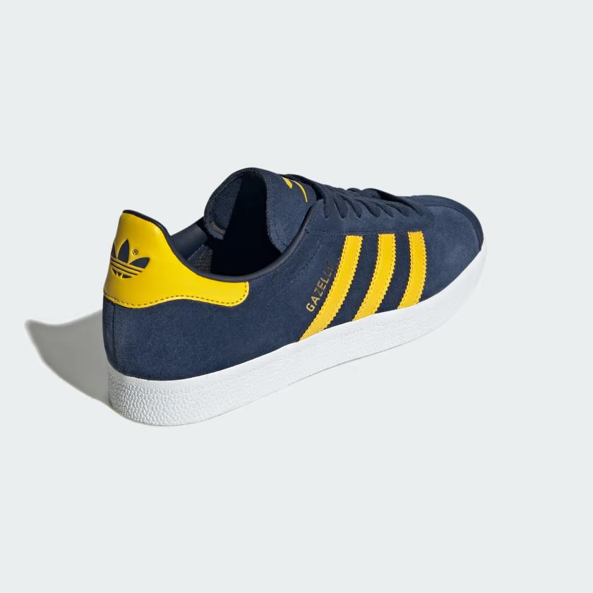 Giày Adidas Gazelle Nam Xanh Navy Vàng