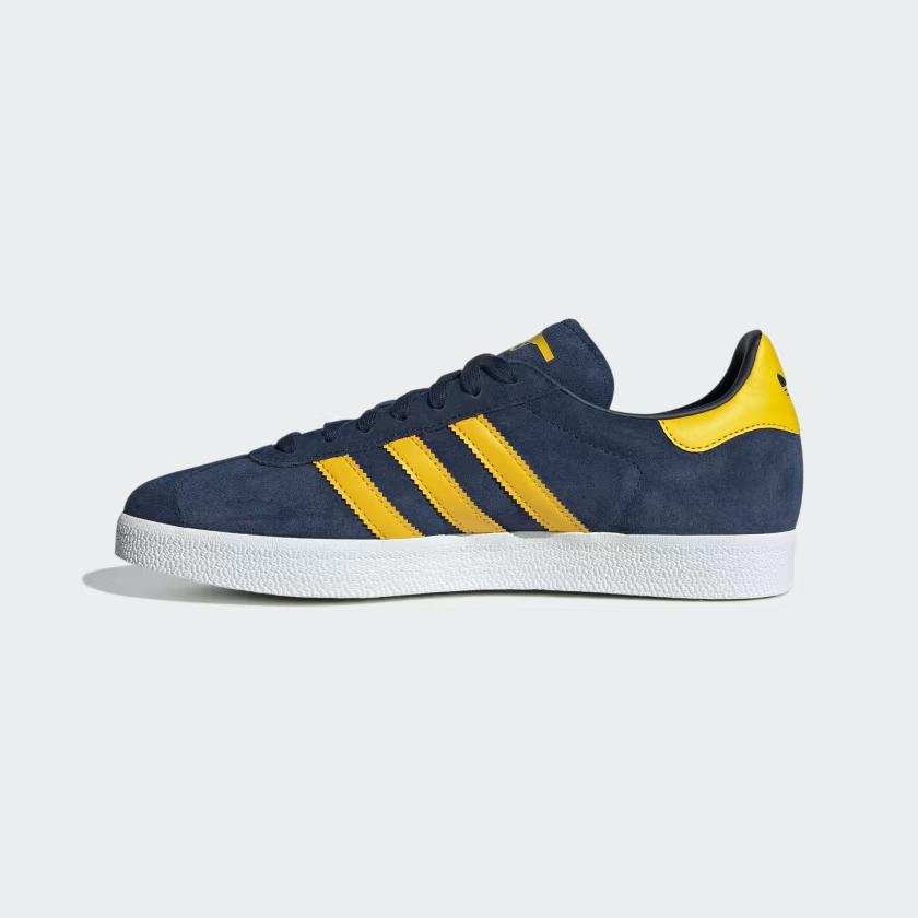 Giày Adidas Gazelle Nam Xanh Navy Vàng