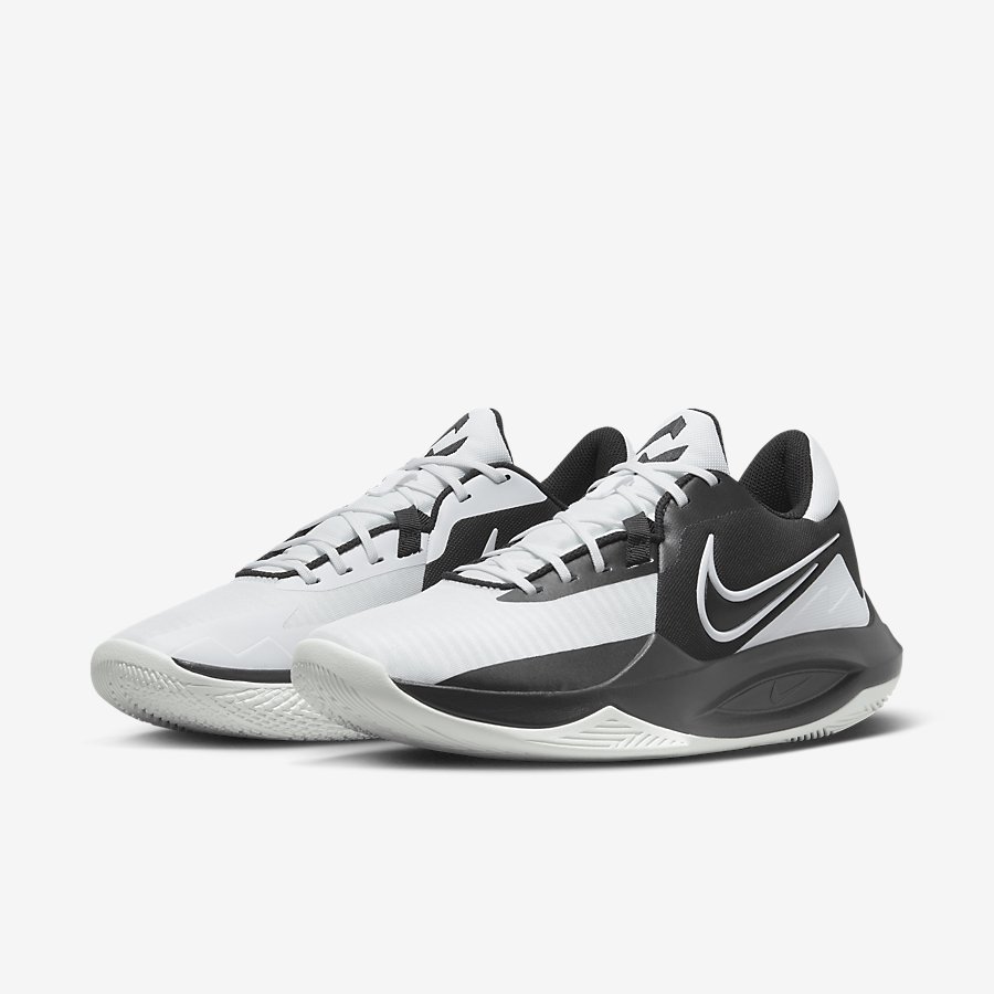 Giày Nike Precision 6 Nam Đen Trắng