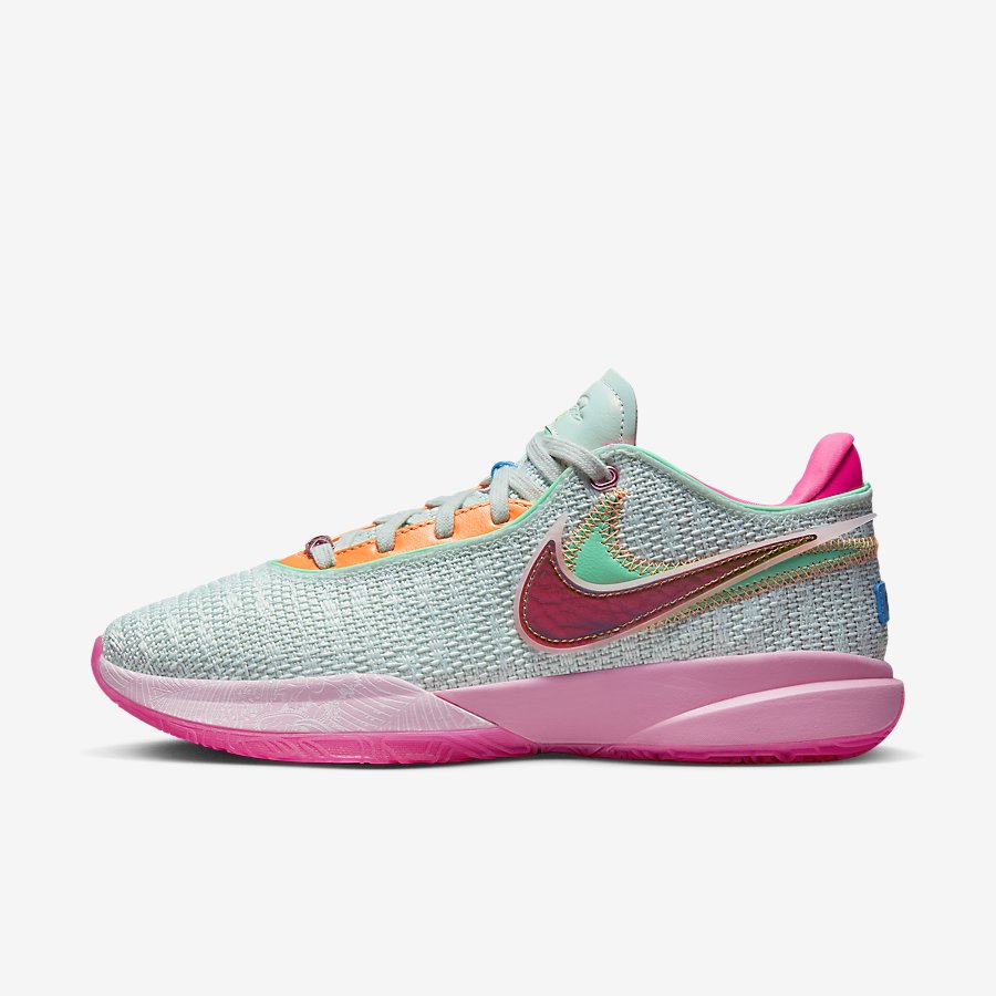 Giày Nike Lebron Xx Ep Nam Xanh Hồng