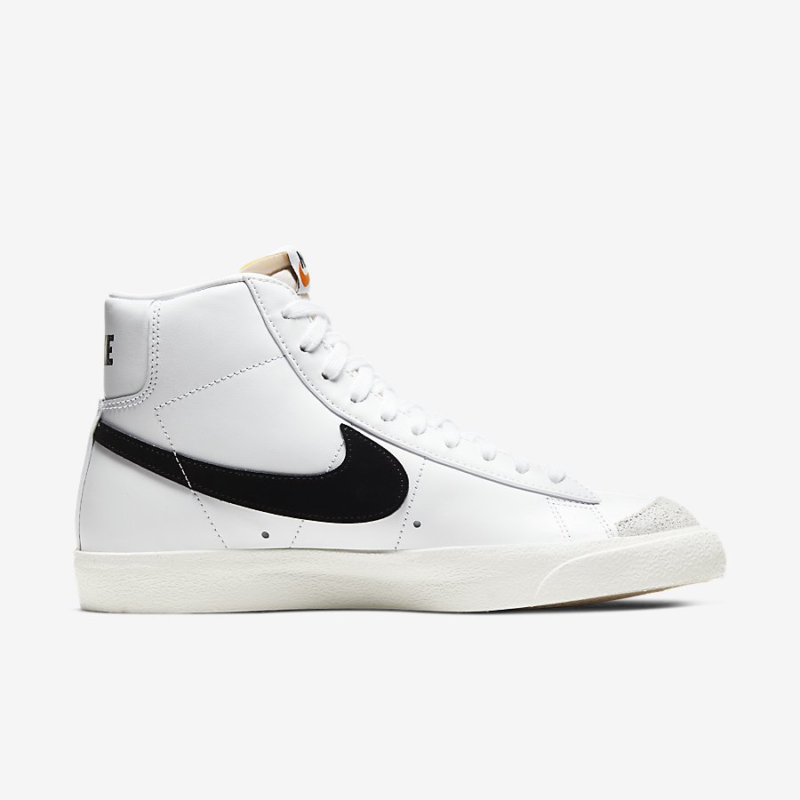 Giày Nike Blazer Mid '77 Nữ Trắng Đen