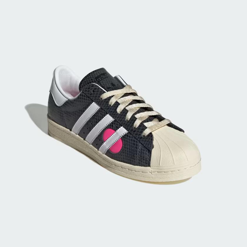 Giày Adidas Trainer Superstar 82 Nam Đen Trắng