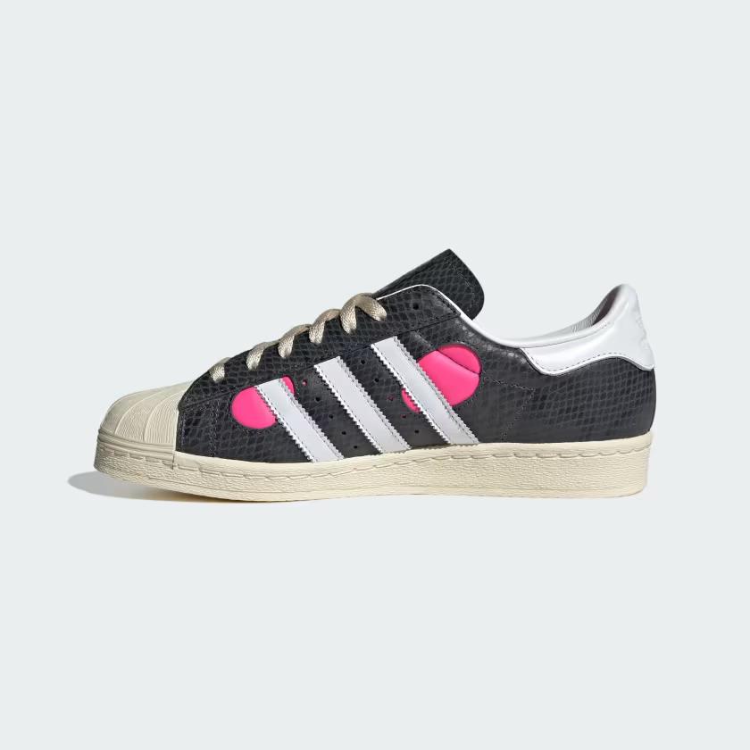 Giày Adidas Trainer Superstar 82 Nam Đen Trắng