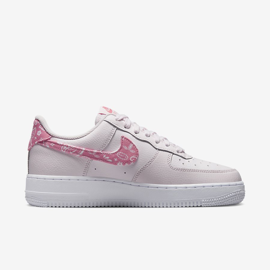 Giày Nike Air Force 1 '07 Nữ Hồng Trắng