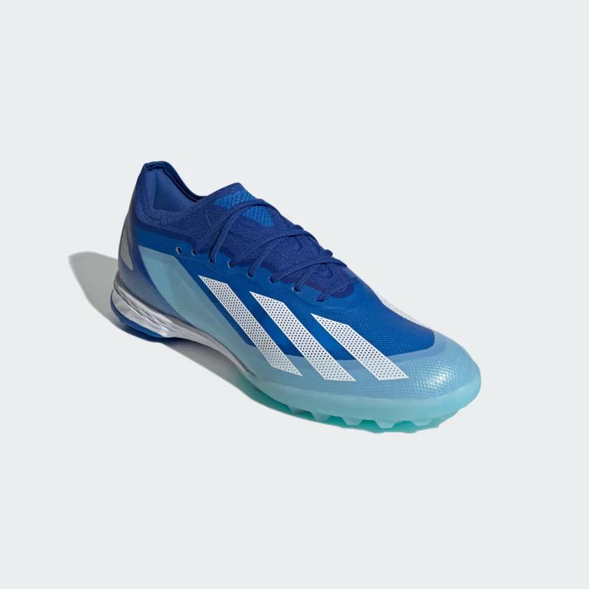 Giày Đá Bóng Adidas Turf X Crazyfast.1 Nam Trắng Xanh Dương