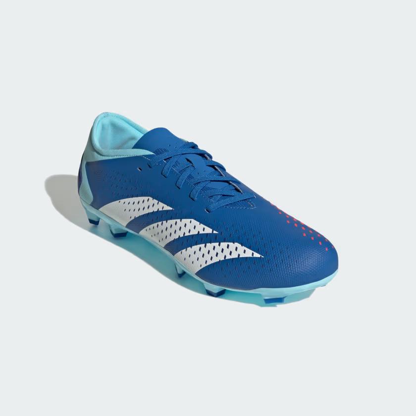 Giày Adidas Predator Accuracy.3 L Fg Nam Trắng Xanh Dương