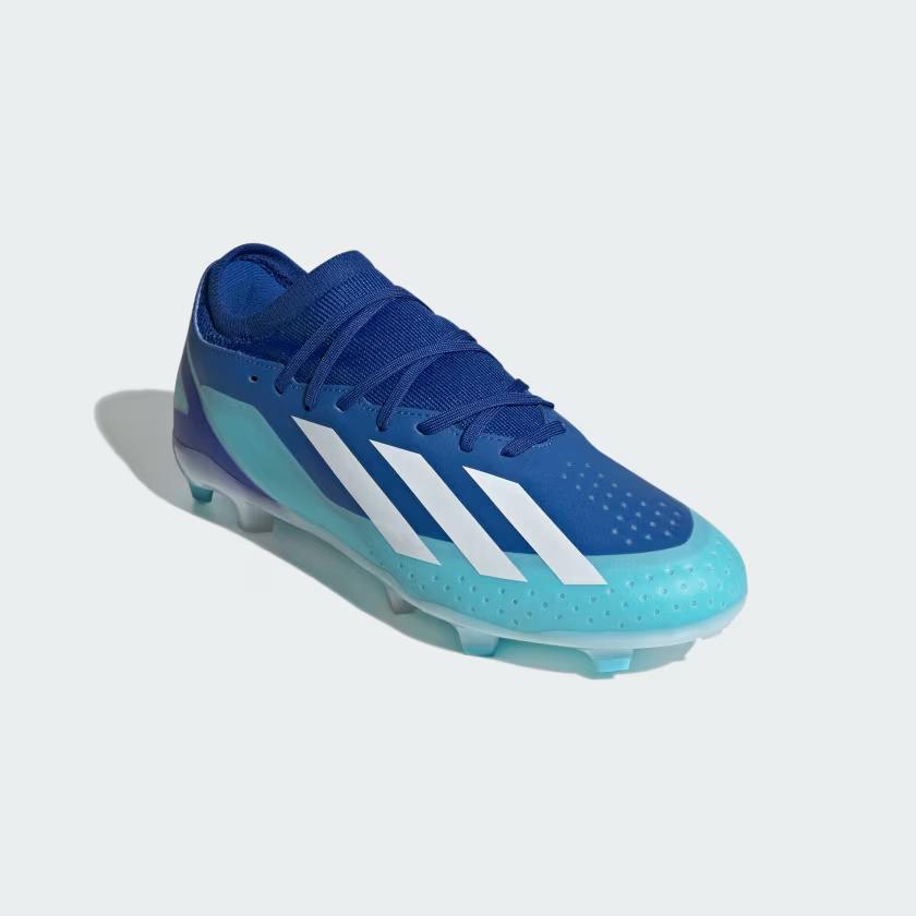 Giày Đá Bóng Adidas X Crazyfast.3 Fg Nam Trắng Xanh