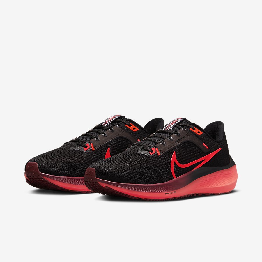 Giày Nike Pegasus 40 Nữ Đen Đỏ