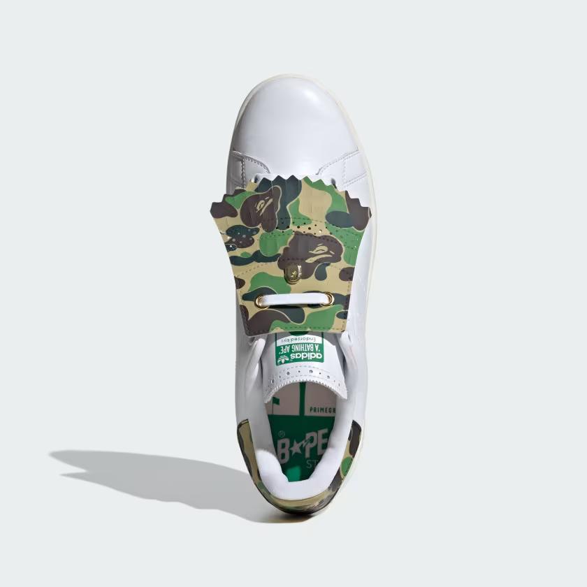 Giày Golf Adidas Bape X Adidas Stan Smith Nam Trắng