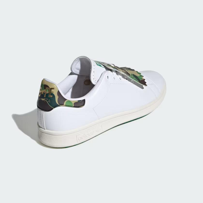 Giày Golf Adidas Bape X Adidas Stan Smith Nam Trắng