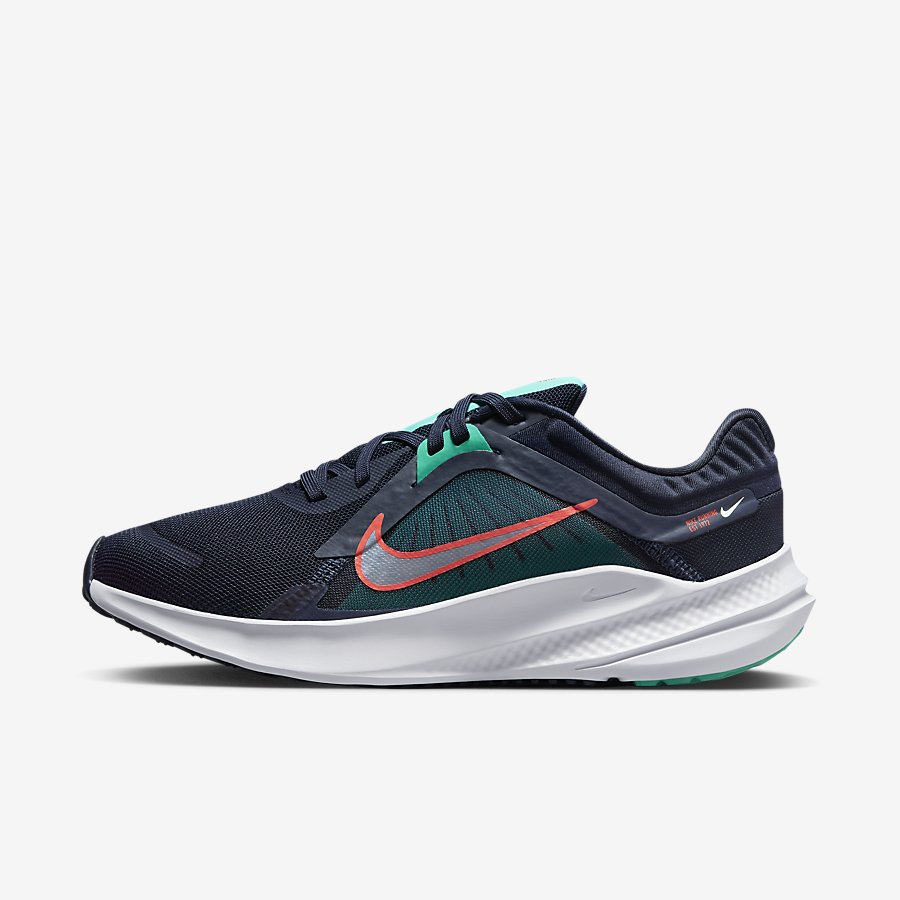 Giày Nike Quest 5 Nữ Đen Xanh