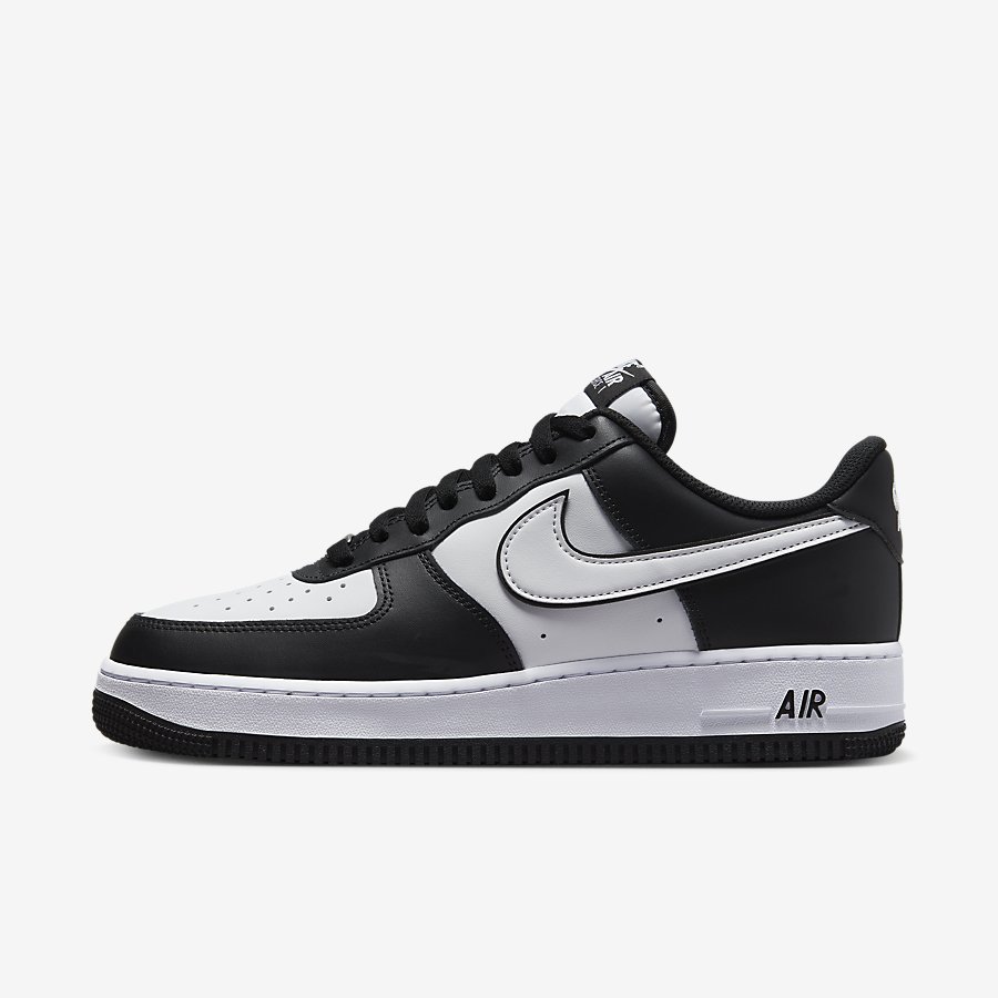 Giày Nike Air Force 1 '07 Nam Đen Trắng