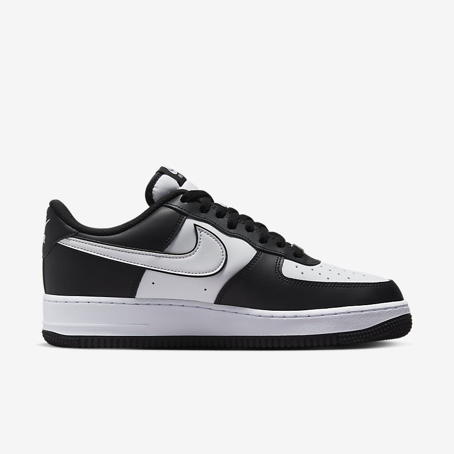 Giày Nike Air Force 1 '07 Nam Đen Trắng