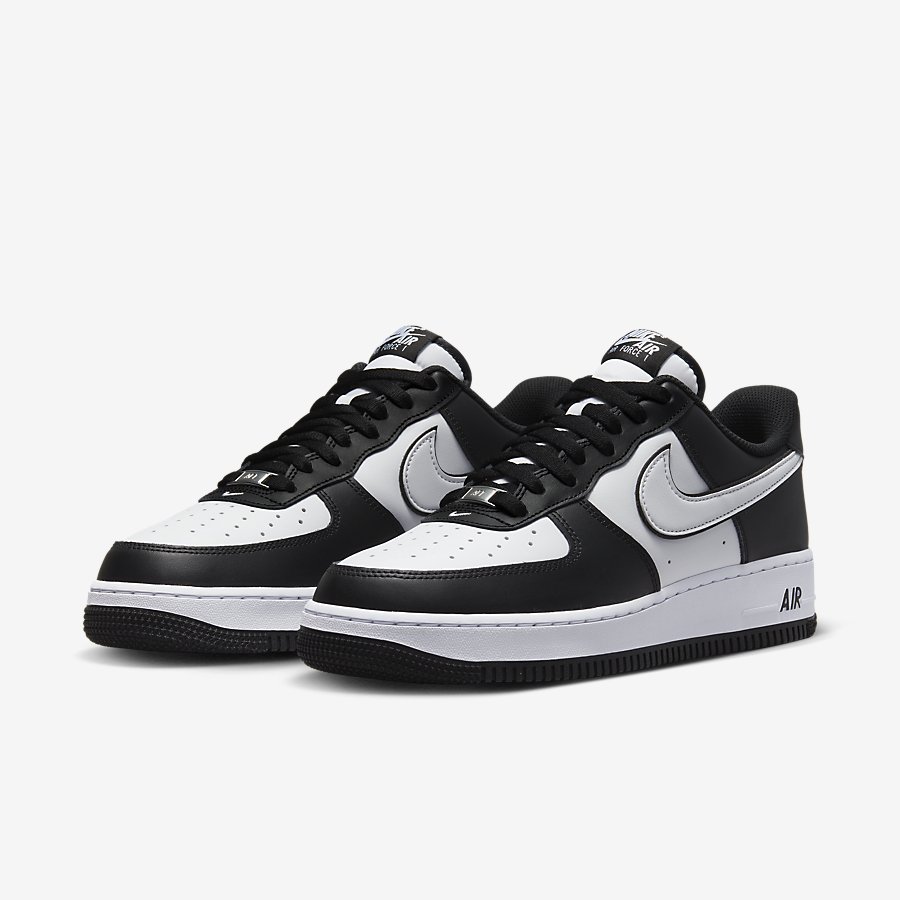 Giày Nike Air Force 1 '07 Nam Đen Trắng