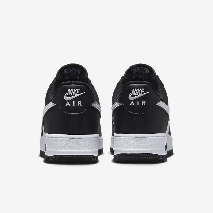 Giày Nike Air Force 1 '07 Nam Đen Trắng