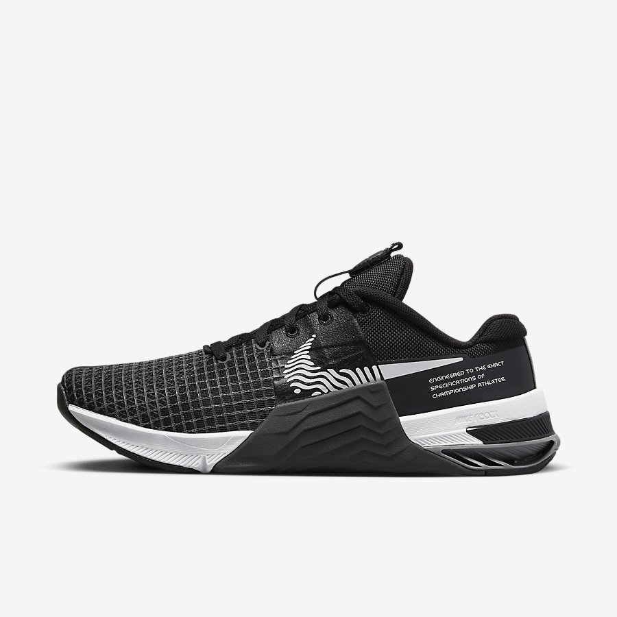 Giày Nike Metcon 8 Nữ Đen Trắng