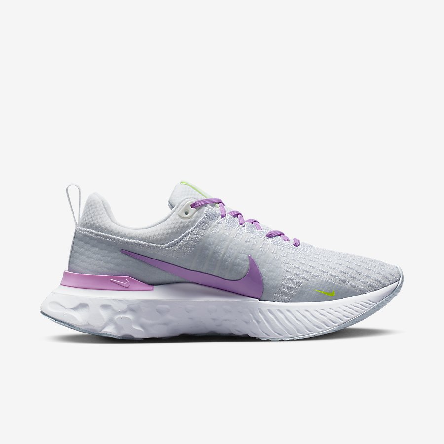 Giày Nike React Infinity 3 Nữ Xám Hồng