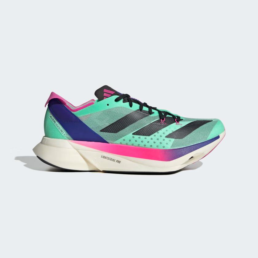 Giày Adidas Adizero Adios Pro 3.0 Nữ Xanh Đen Hồng