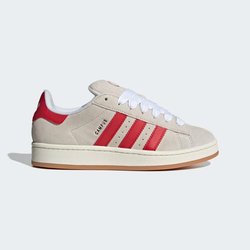 Giày Adidas Campus 00S Nữ Xám Đỏ