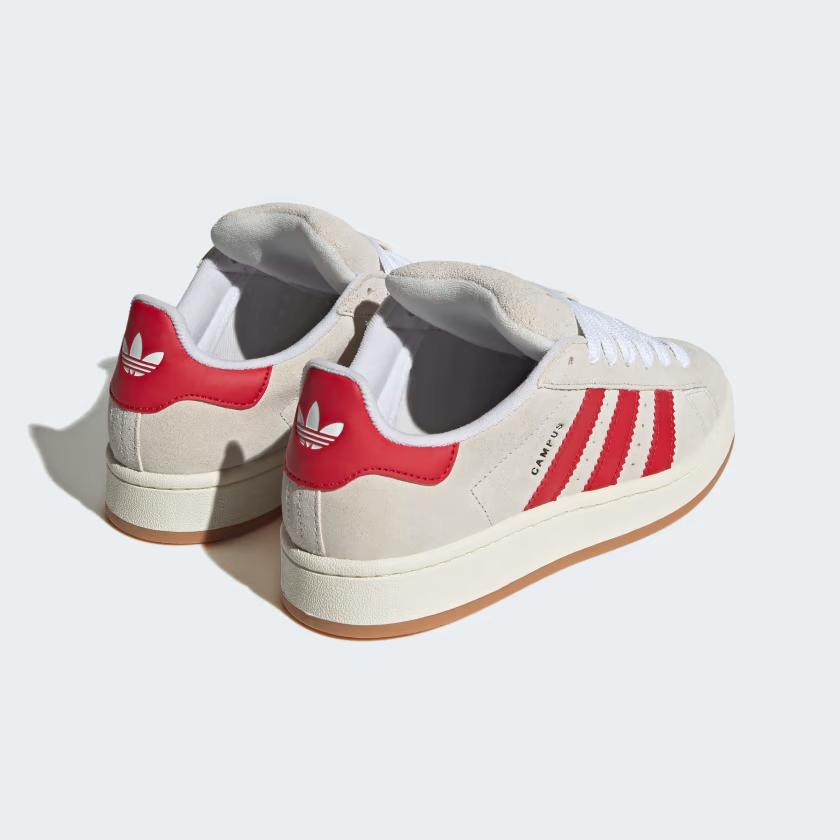 Giày Adidas Campus 00S Nữ Xám Đỏ