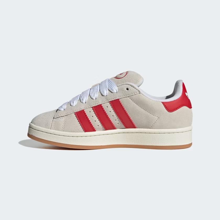 Giày Adidas Campus 00S Nữ Xám Đỏ