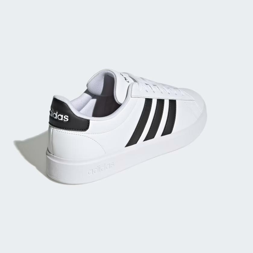 Giày Adidas Grand Court Cloudfoam Comfort Nữ Trắng Đen