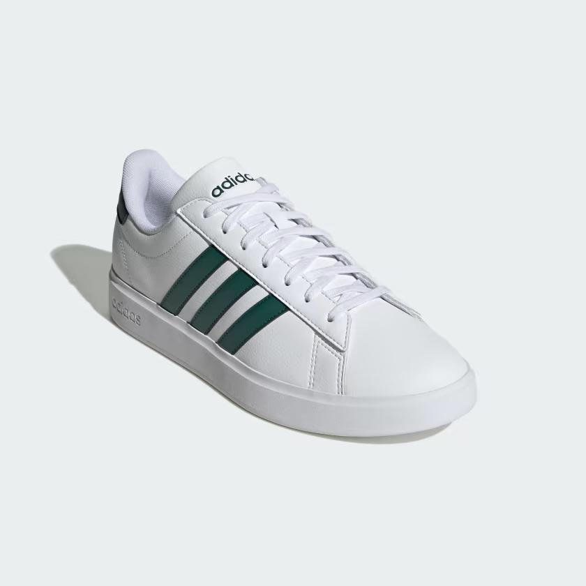 Giày Adidas Grand Court Cloudfoam Comfort Nữ Trắng Xanh