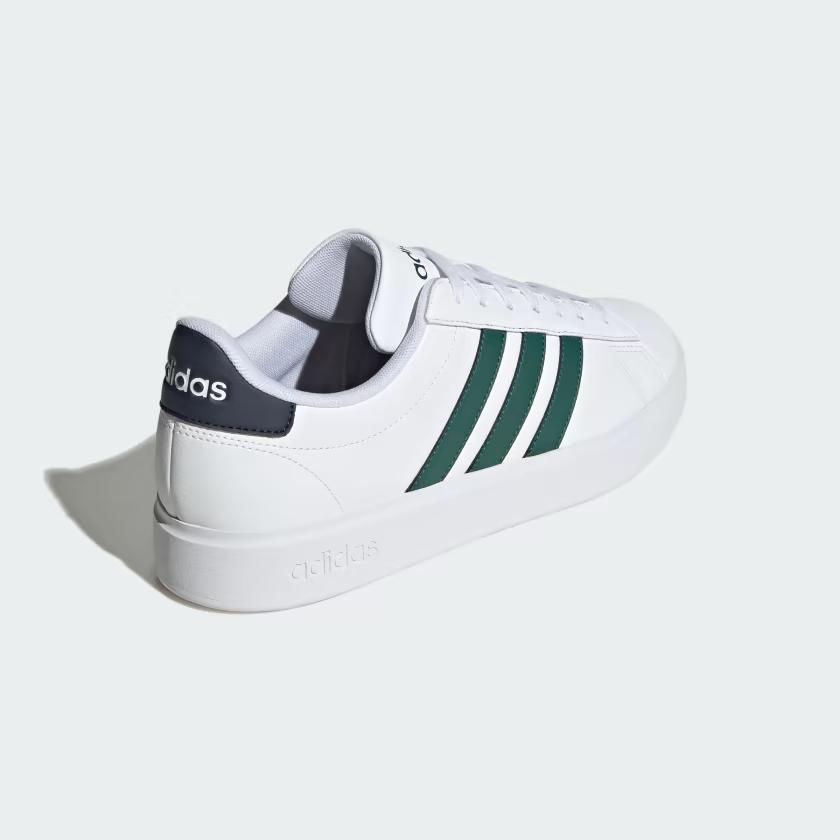 Giày Adidas Grand Court Cloudfoam Comfort Nữ Trắng Xanh