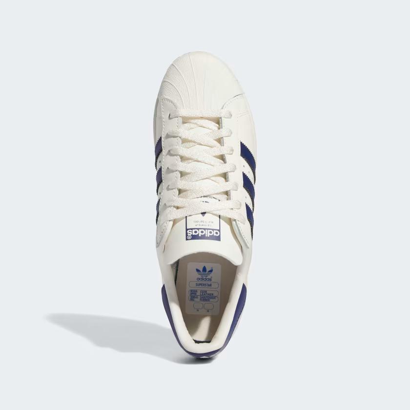 Giày Adidas Superstar 82 Nam Trắng Xanh