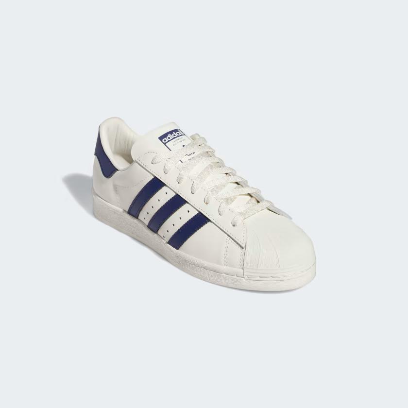 Giày Adidas Superstar 82 Nam Trắng Xanh