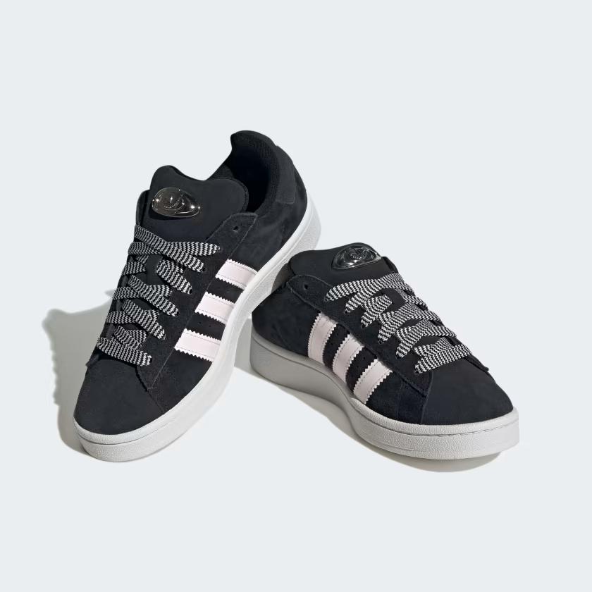 Giày Adidas Campus 00S Nữ Đen Trắng