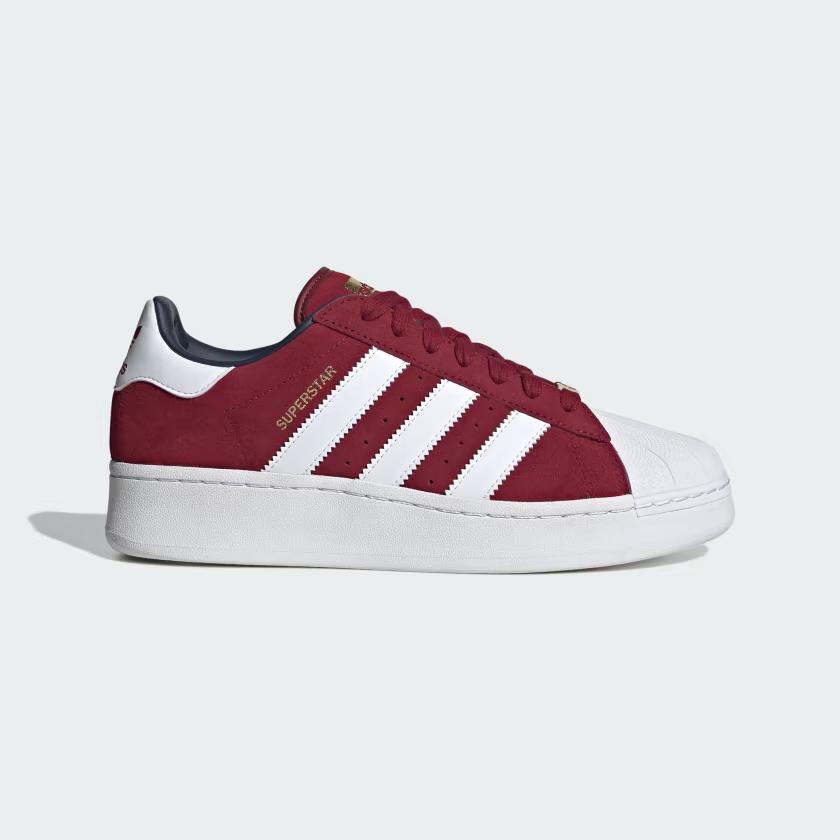 Giày Adidas Superstar XLG Nữ Đỏ Mận