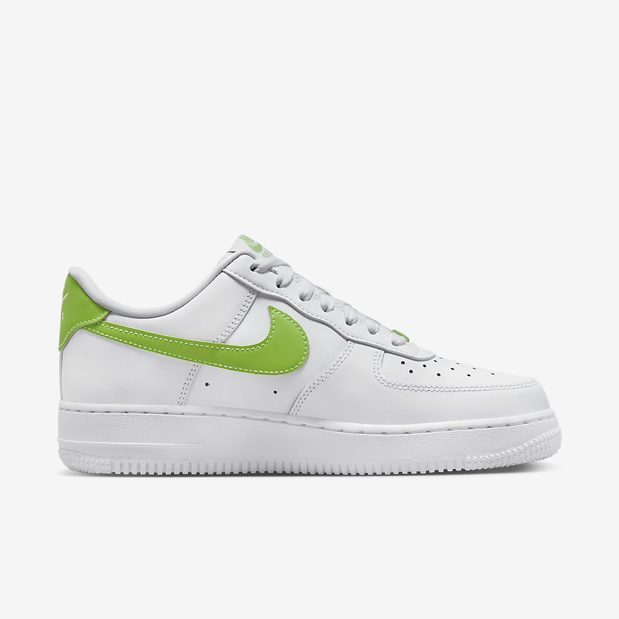 Giày Nike Air Force 1 '07 Nữ Trắng Xanh Non