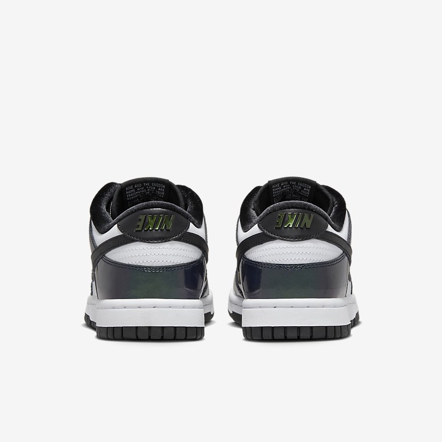 Giày Nike Dunk Low Se Nữ Trắng Đen