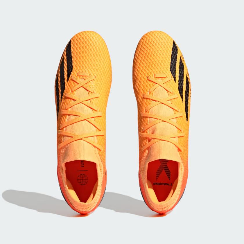 Giày Đá Bóng Adidas Firm Ground X Speedportal.3 Nam Đen Cam