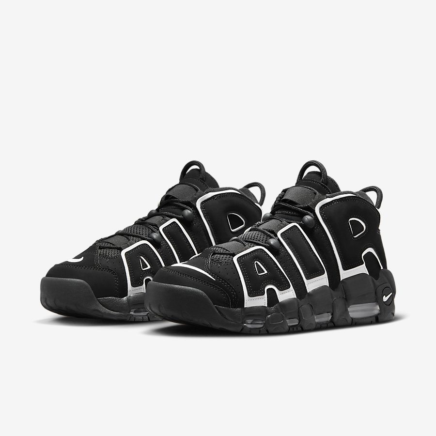 Giày Nike Air More Uptempo '96 Nam Đen Trắng