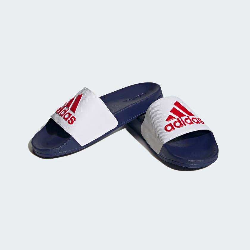 Dép Đi Bơi Adidas Adilette Nam Trắng Đen