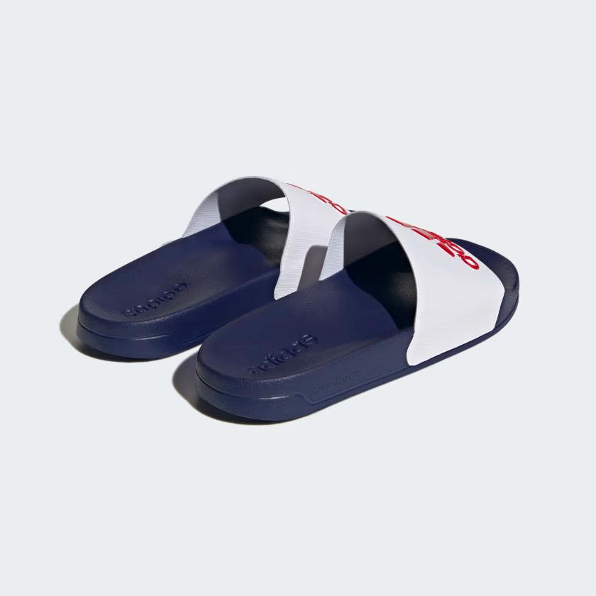 Dép Đi Bơi Adidas Adilette Nam Trắng Đen