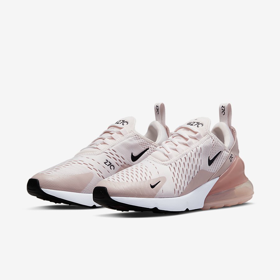 Giày Nike Air Max 270 Nữ Trắng Hồng Đào