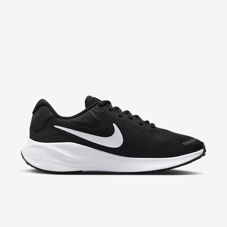 Giày Nike Revolution 7 Nữ Đen Trắng