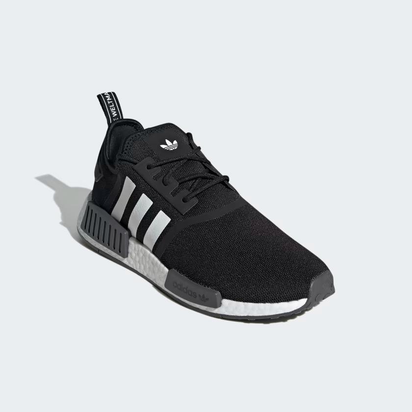 Giày Adidas Nmd_R1 Primeblue Nam Đen Trắng