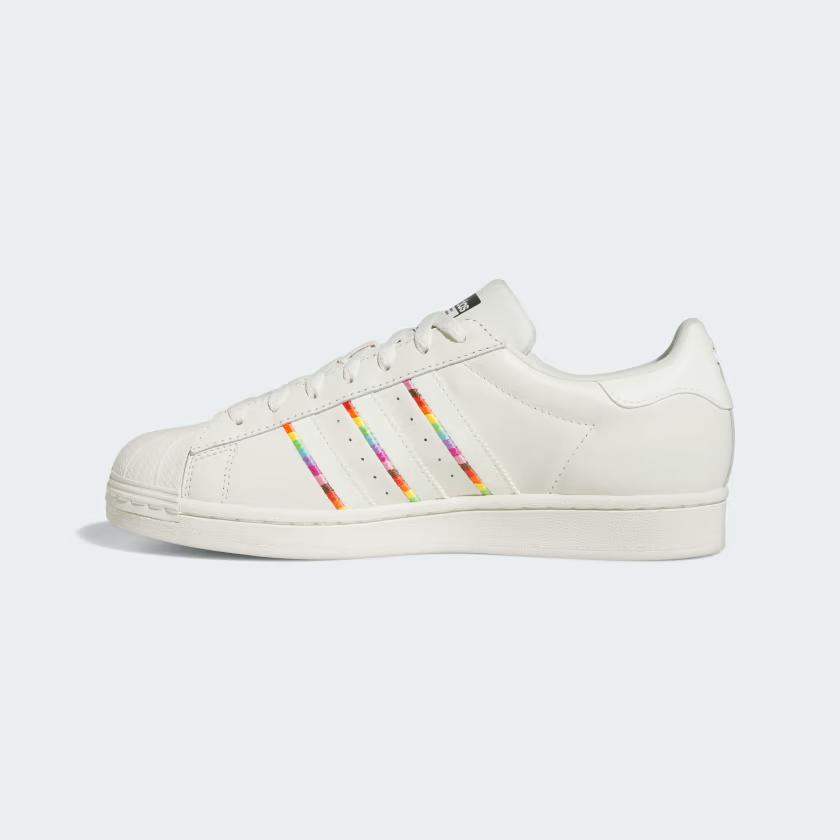 Giày Adidas Superstar Pride Rm Nam Trắng 